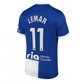 Lacne Muži Futbalové dres Atletico Madrid Thomas Lemar #11 2023-24 Krátky Rukáv - Preč